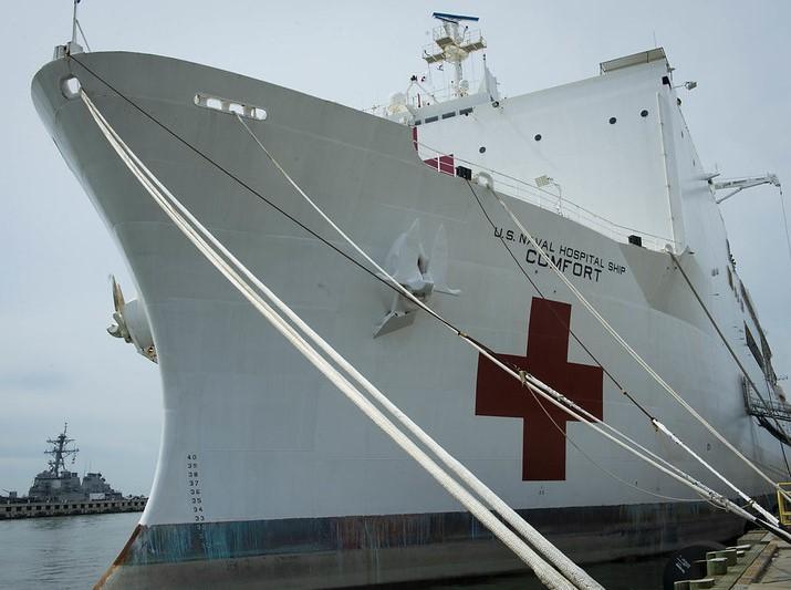 Navy hospital ship