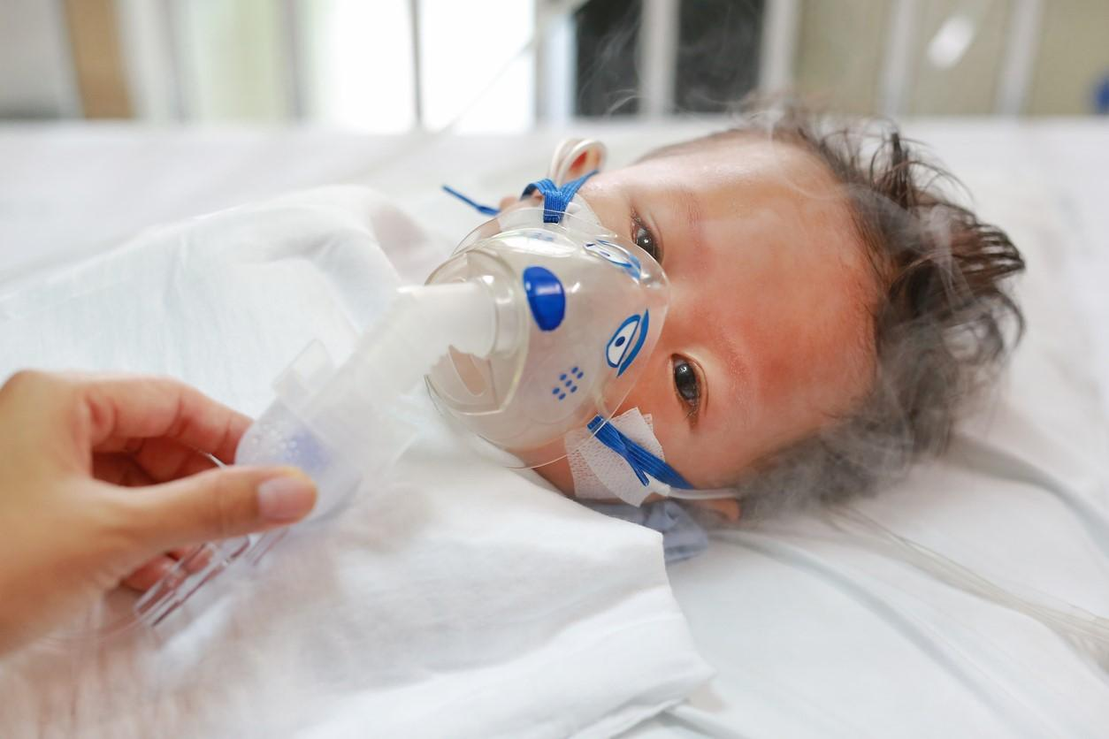 Newborn with RSV