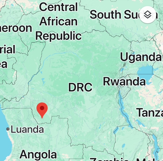 DRC outbreak location