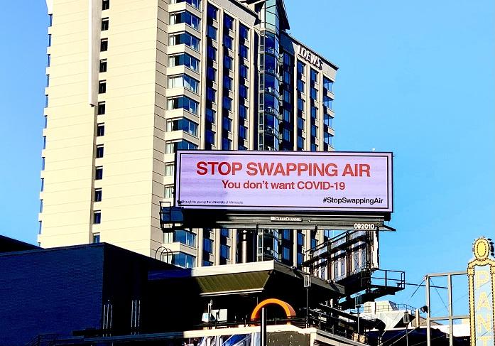Stop Swapping Air billboard