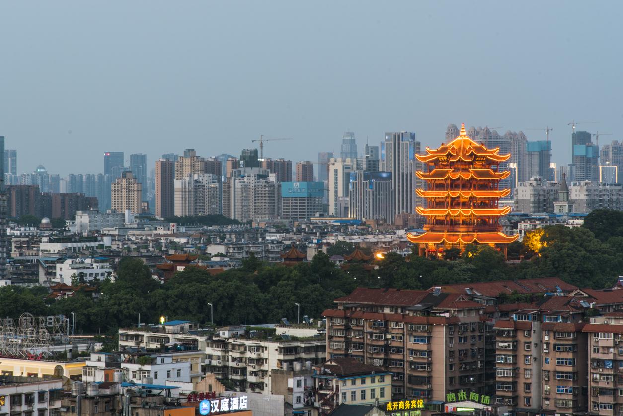 Wuhan skyline