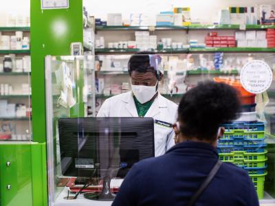 A pharmacy in Africa