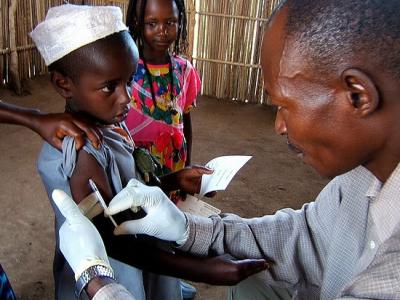 Measles vaccination in Africa