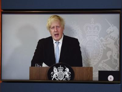 Boris Johnson virtual press conference