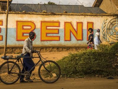 Ebola hospital in Beni, DR Congo