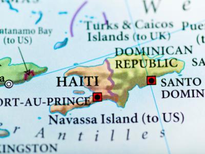 Hispaniola map