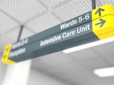 Intensive care unit sign