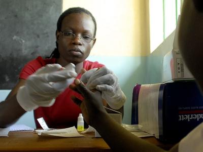 Malaria blood testing