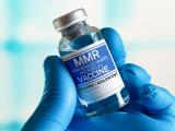 MMR vaccine vial
