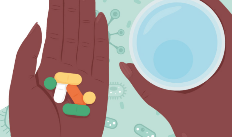 Antibiotics illustration